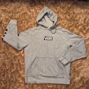 VANS VERSA GRAY HOODIE UNISEX SIZE S